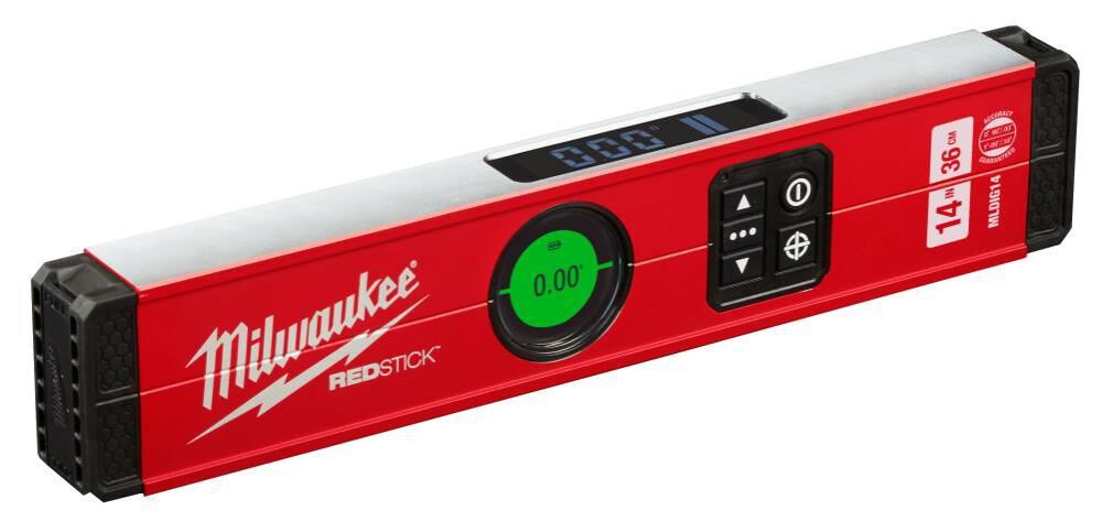 Milwaukee 14 In Redstick Digital Level With Pinpoint Measurement Technology Mldig14 Sansujyuku sansujyuku.com