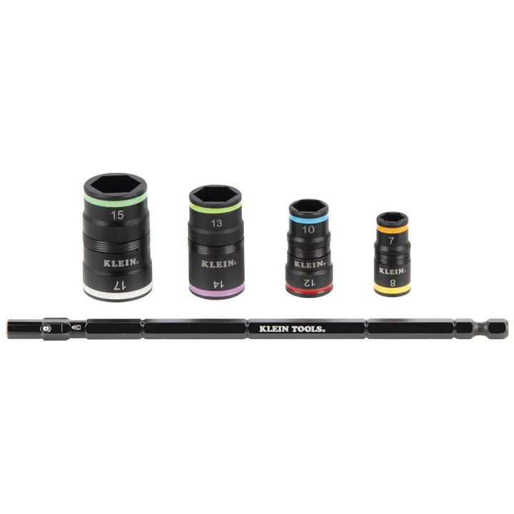 Klein Tools 8-in-1 Impact Flip Socket, Metric, large image number 3
