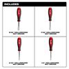 Milwaukee SAE HollowCore Nut Driver Set 4pc, small image number 2
