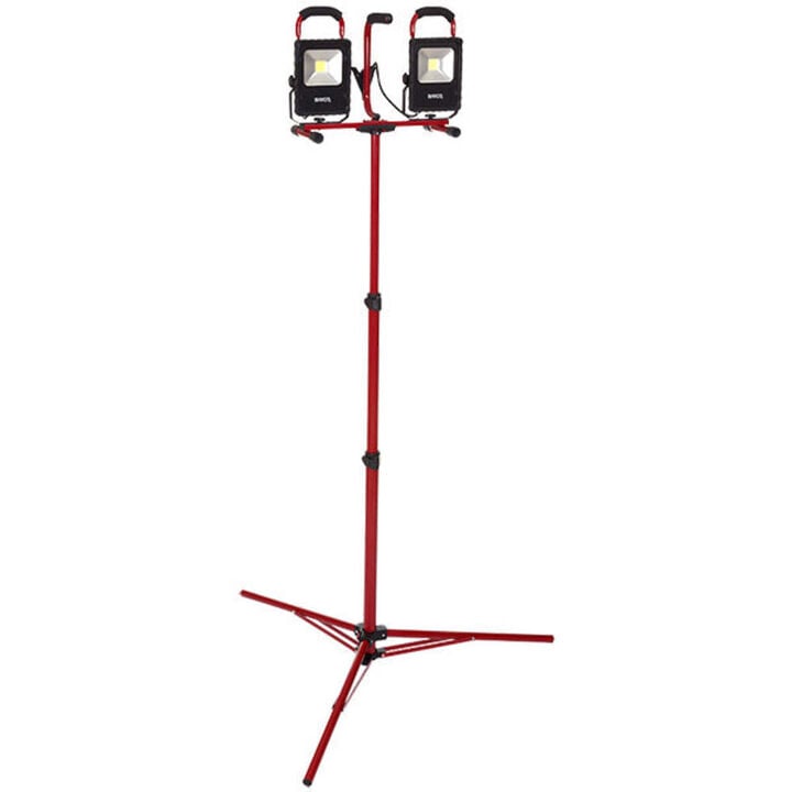 Bayco Products 6,000 Lumen LED Convertible Dual Fixture WorkLight on Tripod Stand