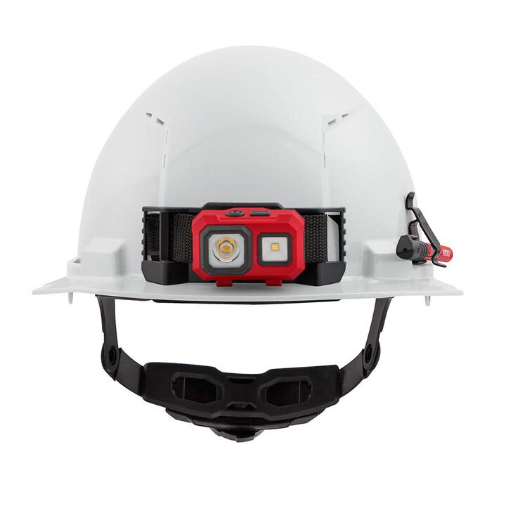Milwaukee Yellow Front Brim Vented Hard Hat with 6pt Ratcheting Suspension Type 1 Class C & BOLT USB Cooling Fan Bundle, large image number 11
