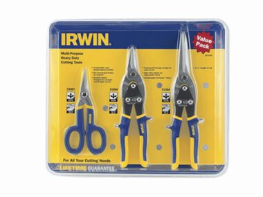 Irwin Snips 3 piece Utility/Tinner Set, large image number 0