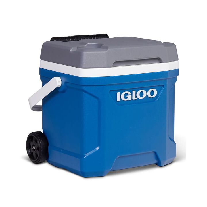 Igloo Latitude 16 Roller Hard Cooler Indigo Blue/Meteorite 16qt, large image number 2