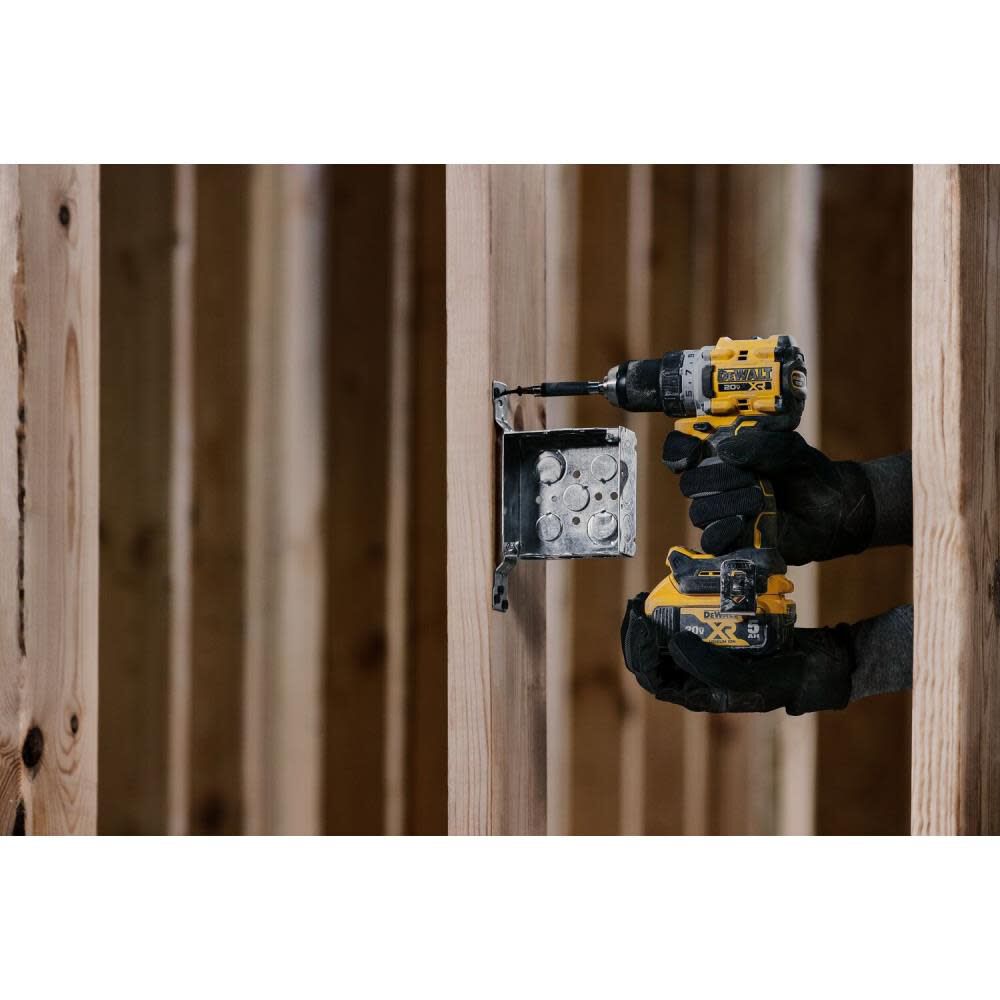 DEWALT 20V MAX XR Cordless 1/2in Drill/Driver & Reciprocating Saw Combo Kit Bundle, large image number 11