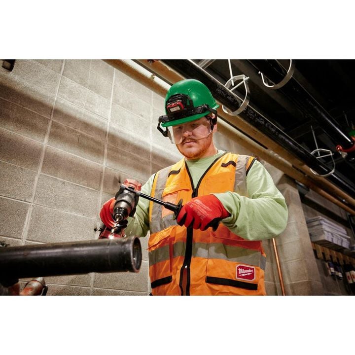 Milwaukee BOLT Eye Visor Clear Dual Coat Lens Compatible with Safety Helmets & Hard Hats, large image number 5