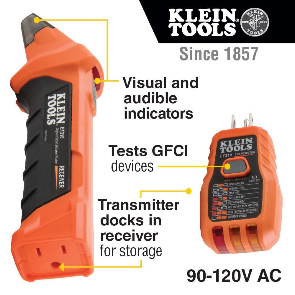 Klein Tools Circuit Breaker Finder Kit, large image number 2