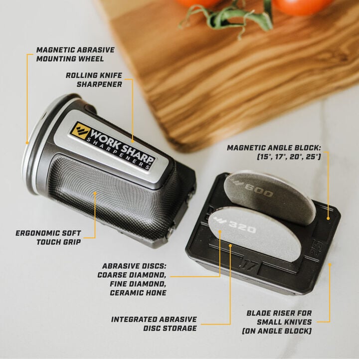 Work Sharp Manual Handheld Ergonomic Rolling Knife Sharpener, large image number 16
