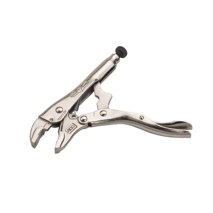 Stanley 4 Inch Curved Jaw Locking Pliers, large image number 1