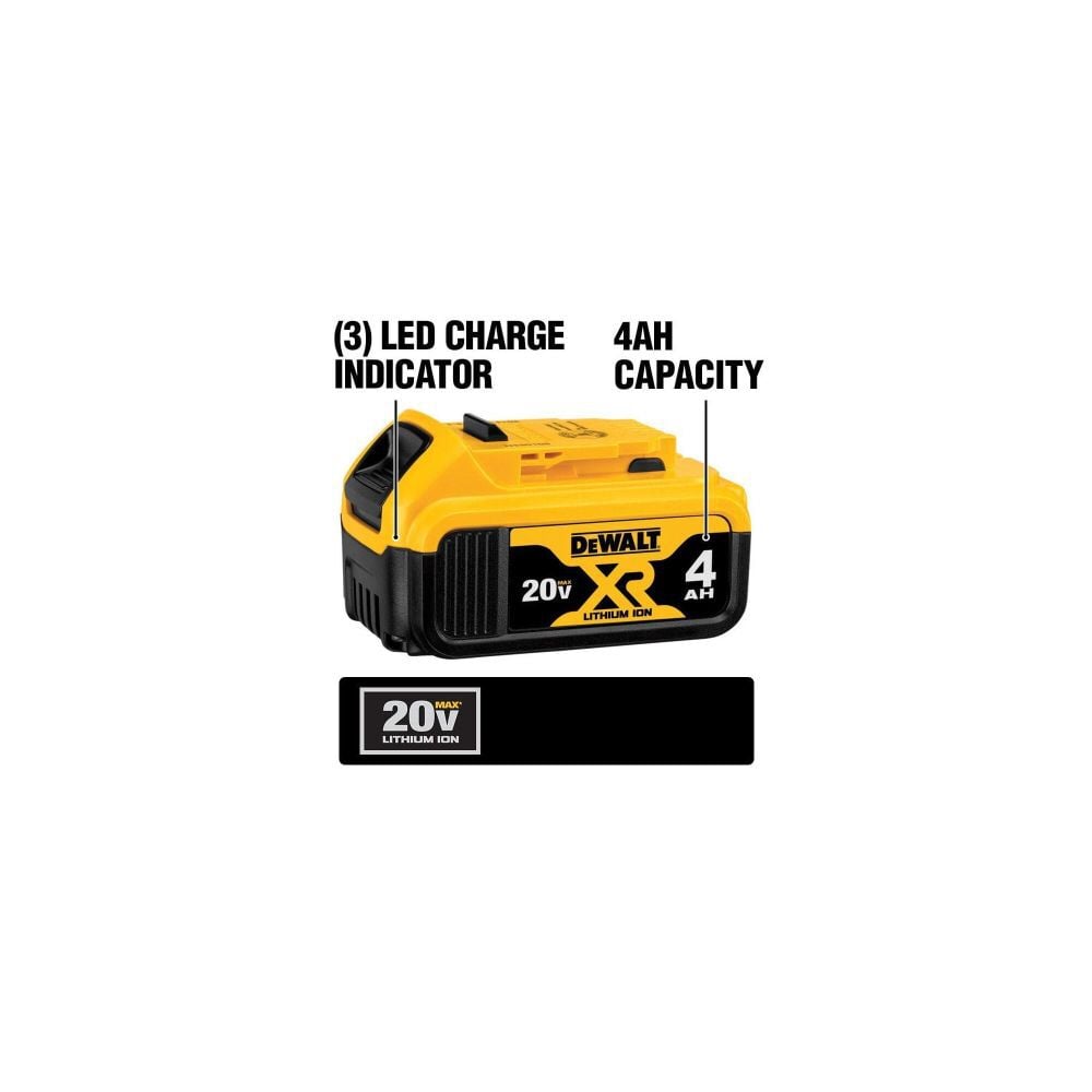 Dewalt dcps620m1 20v max xr 2025 cordless pole saw 4.0 ah kit
