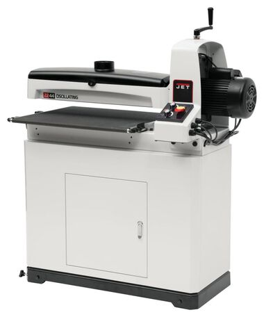 JET 22in x 44in Oscillating Drum Sander With Closed Stand