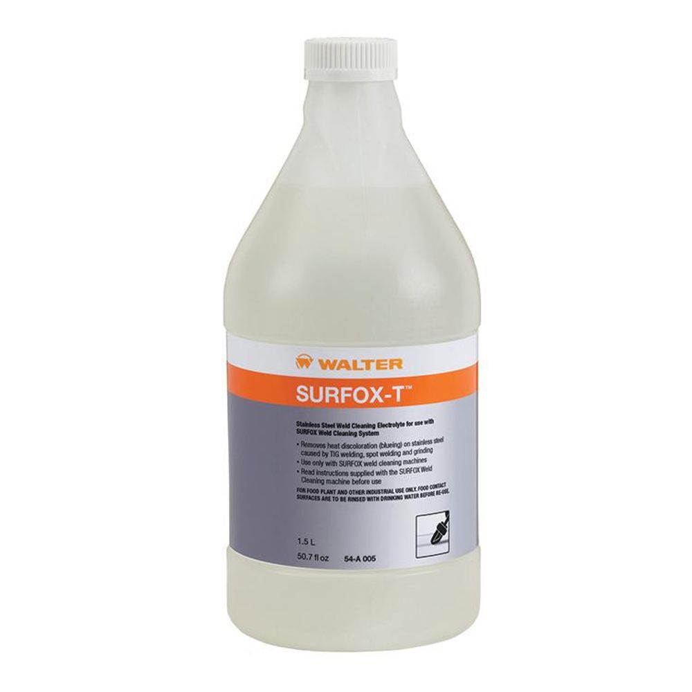 Walter SURFOX-T Weld Cleaning Fluid, 1-1/2 Liters, large image number 1