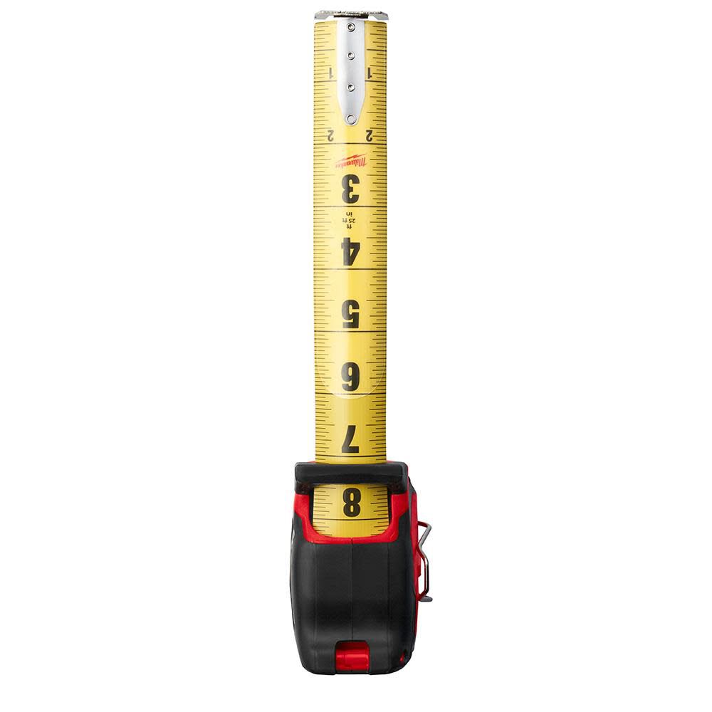 Milwaukee 25 ft magnetic tape measure top