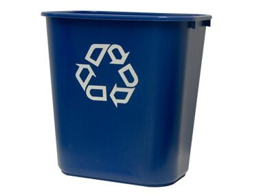 Rubbermaid 28-1/8 qt Desk Side Recycling Container