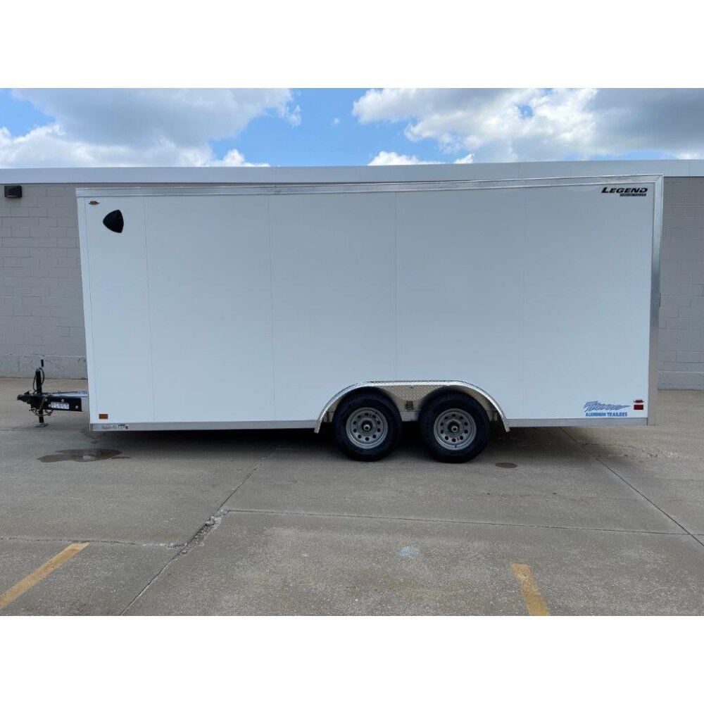 Legend Premium Trailers 20ft Legend TV Thunder Aluminum Tandem Axle Enclosed Trailer – 8.5X20TVTA52