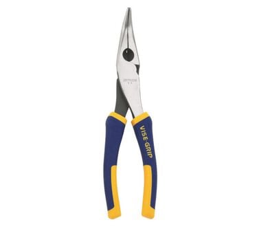 Irwin 8 In. Bent Long Nose Pliers, large image number 0
