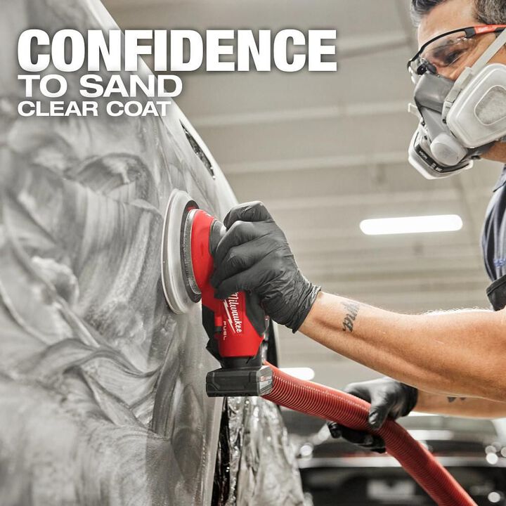 Milwaukee M12 FUEL 6 Inch Random Orbital Sander Kit, 3/32 Inch, large image number 9