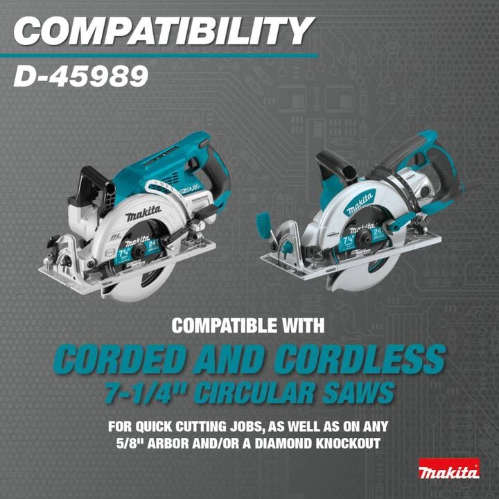 Makita 7-1/4 in. 24T General Purpose Framing Blade 10pk, large image number 3