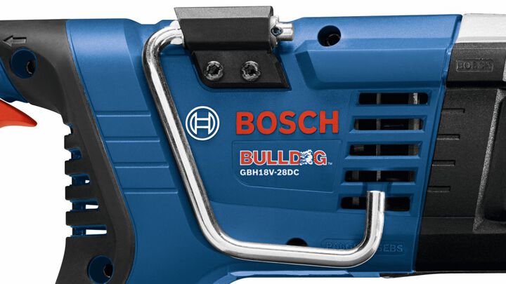 Bosch 18V SDS plus Bulldog 1 1/8 in Rotary Hammer Kit with 2 CORE18V 8Ah PROFACTOR Batteries Factory Reconditioned, large image number 5