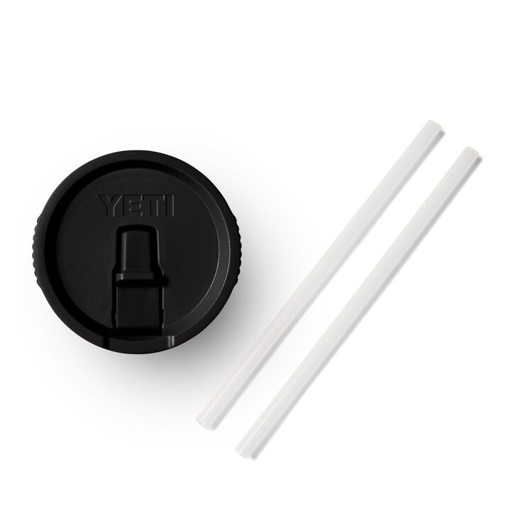 YETI Rambler 30/40 Oz Travel Mug Straw Lid Black