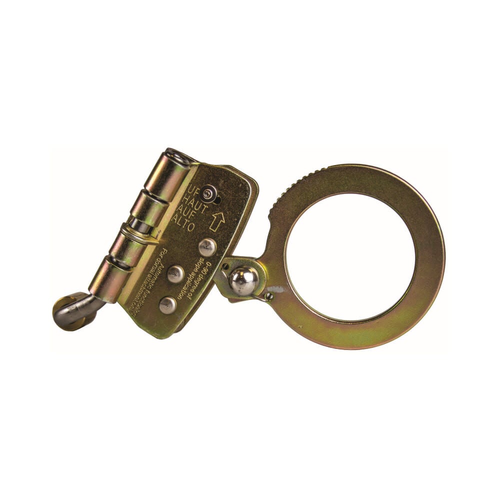 Guardian Fall Protection 130-310 Lbs 5/8 Inch Diameter Zinc-Plated Steel Rope Grab – 01508