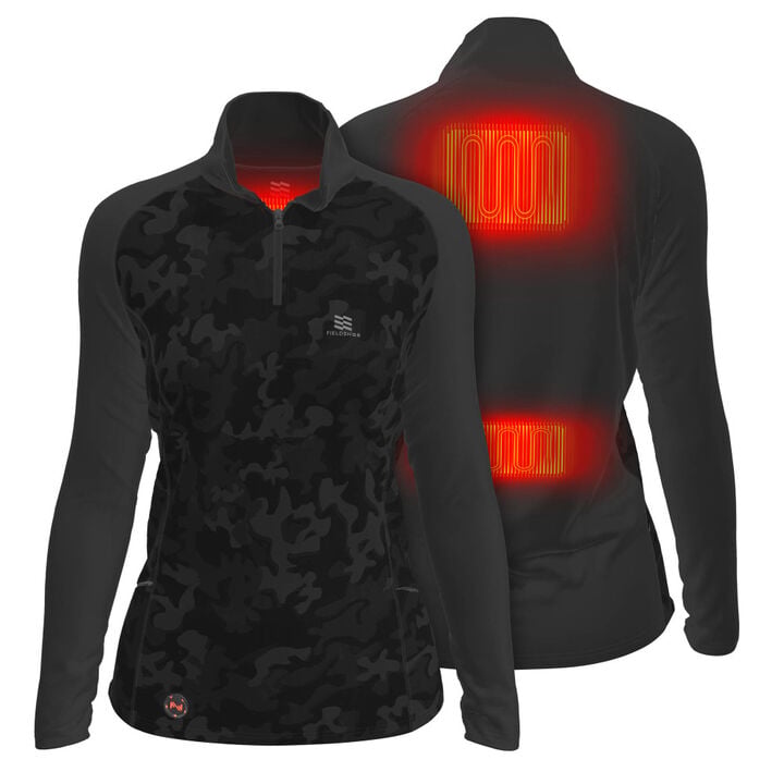 Mobile Warming Proton Baselayer Shirt Womens 7.4V Black Large