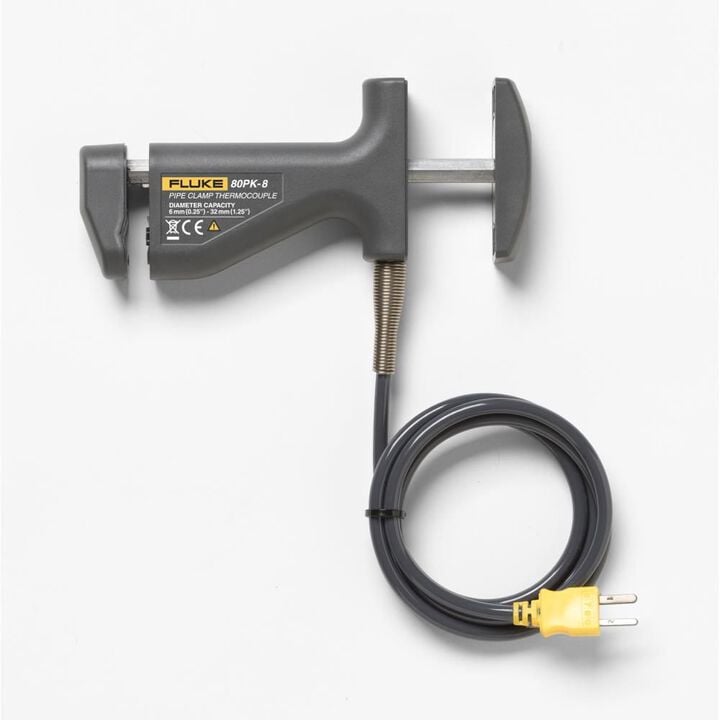 Fluke 80PK-8 Type-K Pipe Clamp Temperature Probe