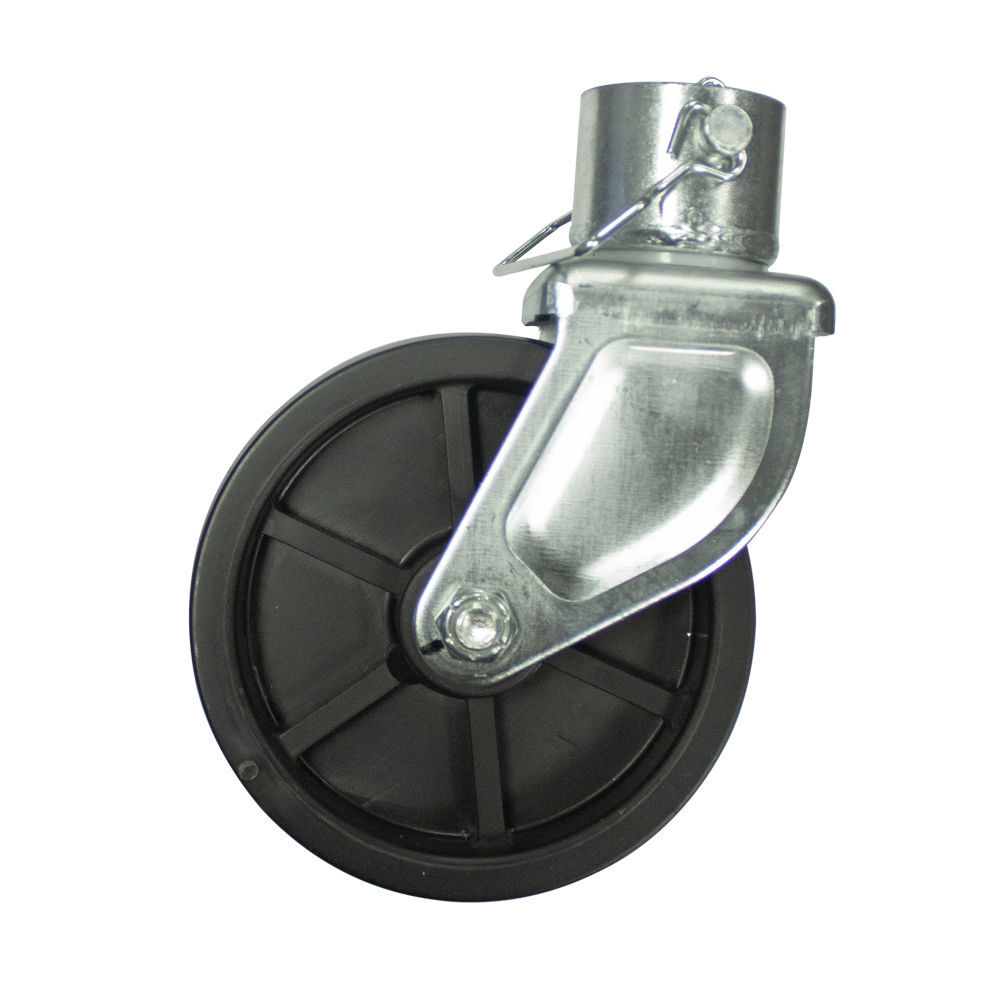 Trailer Valet TVJX5-S - 5000 lbs Side Pipe Mount Bracket Drill Jack with Wheel, large image number 5