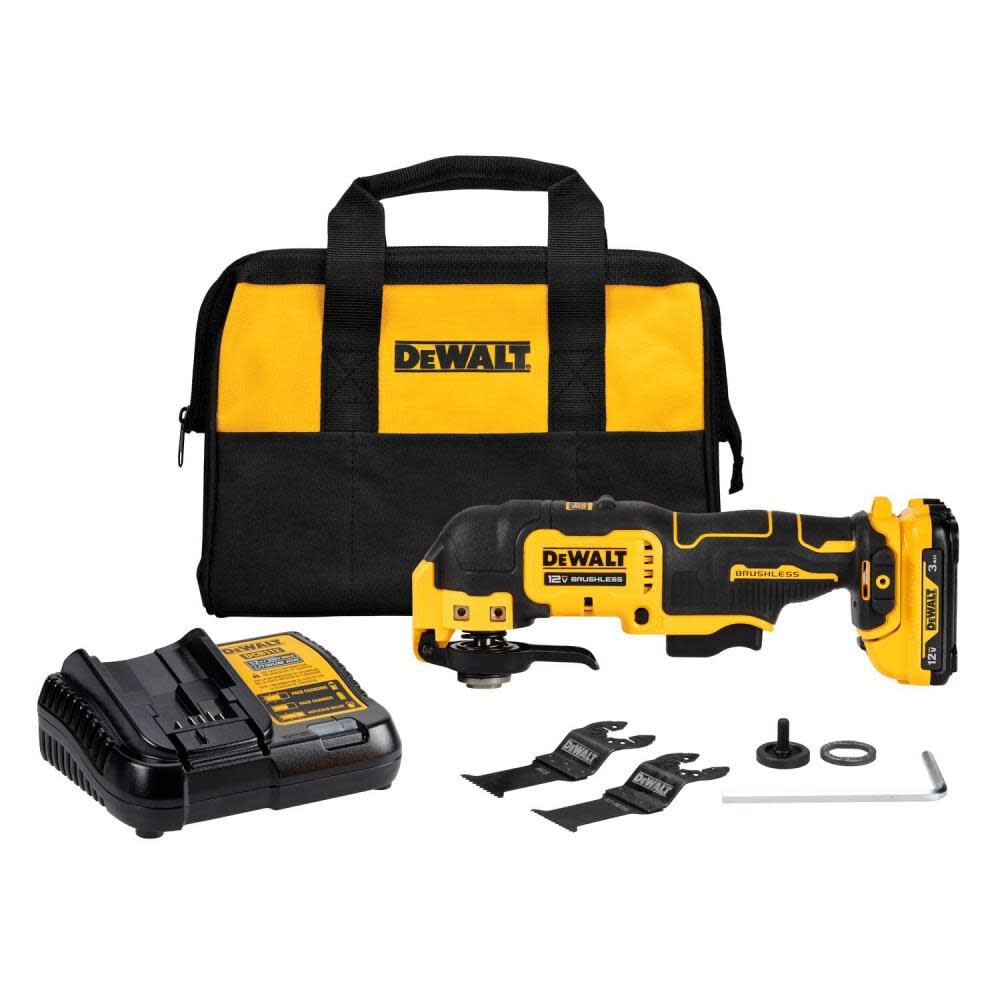 DEWALT XTREME 12V MAX Oscillating Tool Brushless Cordless Kit – DCS353G1
