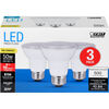 Feit Electric 50W PAR20 5000K Reflector LED Bulb 3pk, small image number 3