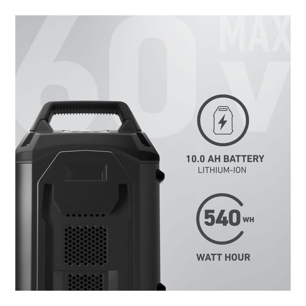 Toro Flex-Force 60V MAX 10Ah Lithium-Ion Battery, large image number 2