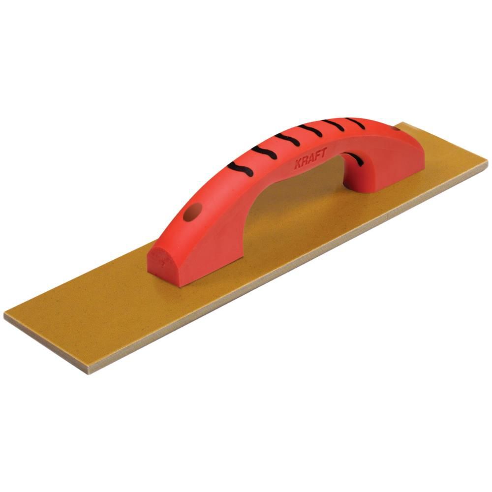 Kraft Tool Co 16in x 5in Square End Laminated Canvas Resin Hand Float, large image number 1