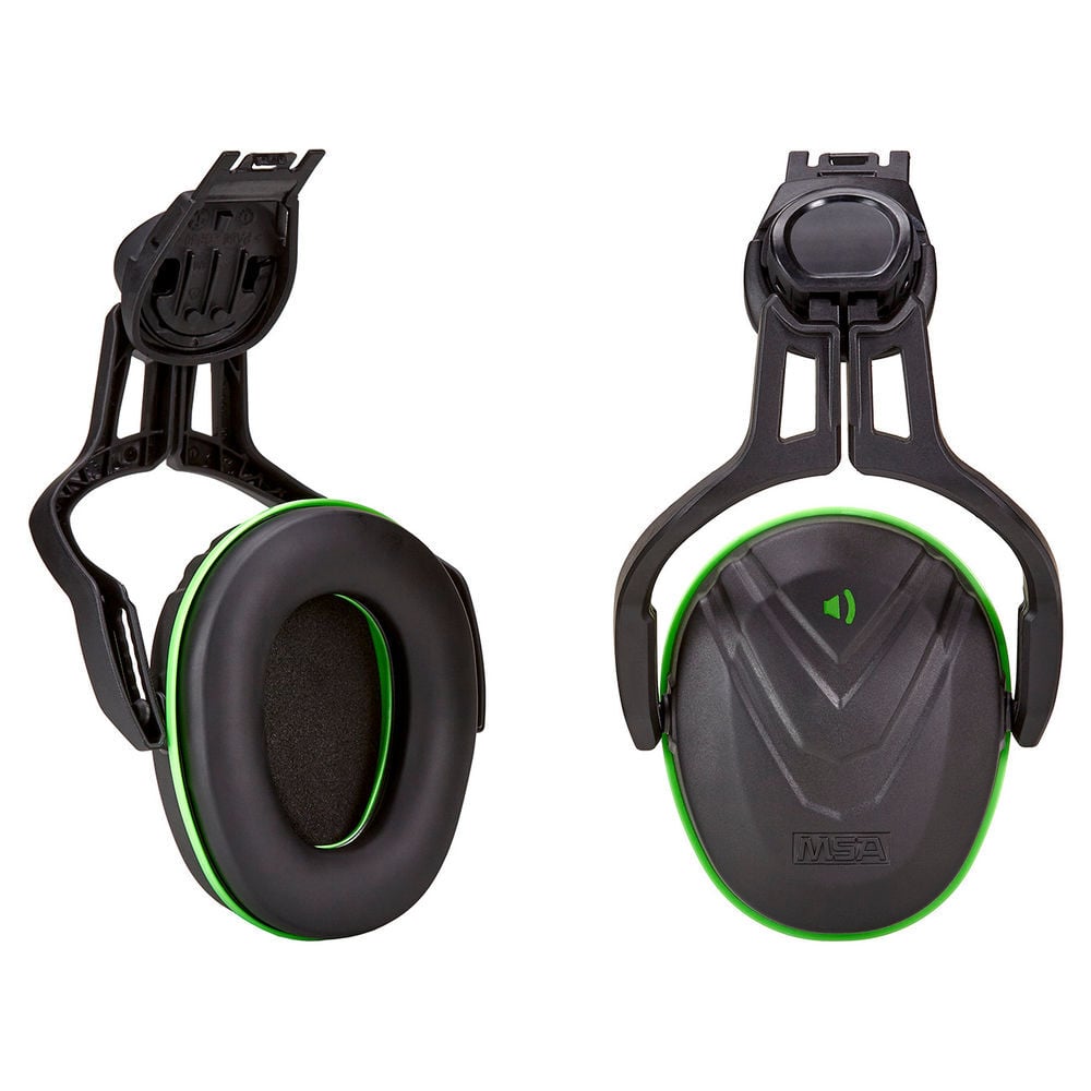 MSA Safety Works V-Gard Helmet Mounted Low Level Hearing Protection, 1 Pair, large image number 2
