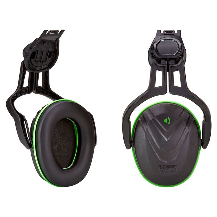 MSA Safety Works V-Gard Helmet Mounted Low Level Hearing Protection, 1 Pair, large image number 1