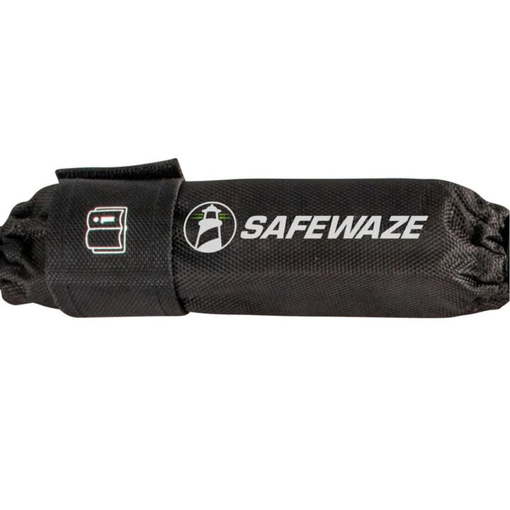 Safewaze PRO 6 Ft. Rope Energy Absorbing Lanyard: Dual Leg, Snap Hooks, large image number 2