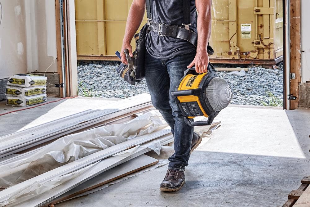 Dewalt portable light on sale