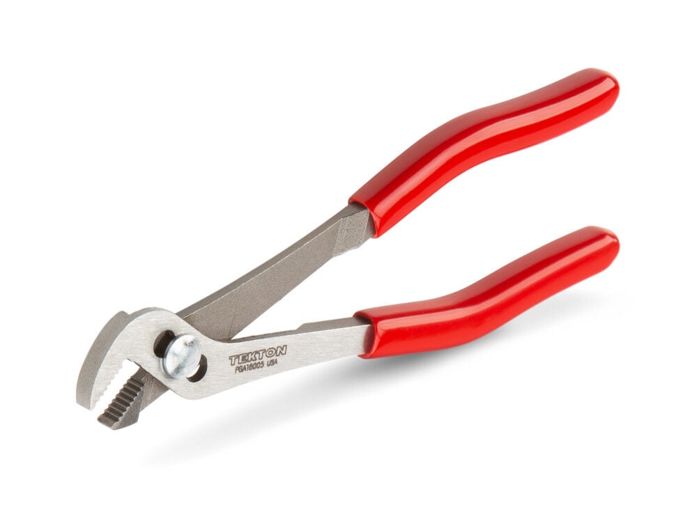 Tekton 5 Inch Angle Nose Slip Joint Pliers (1/2 in. Jaw Capacity), large image number 1