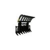 Digga North America 42 Inch 350 Pounds Grapple Rake for Kubota Miniature Skid Steer Loader, small image number 2