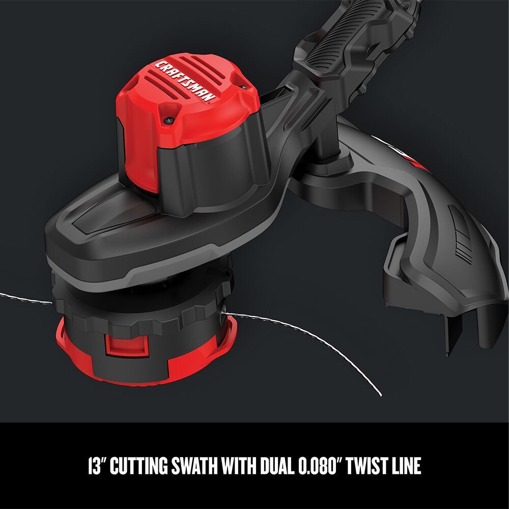 CRAFTSMAN V20 Brushless WEEDWACKER 13 Inch String Trimmer Kit, large image number 9