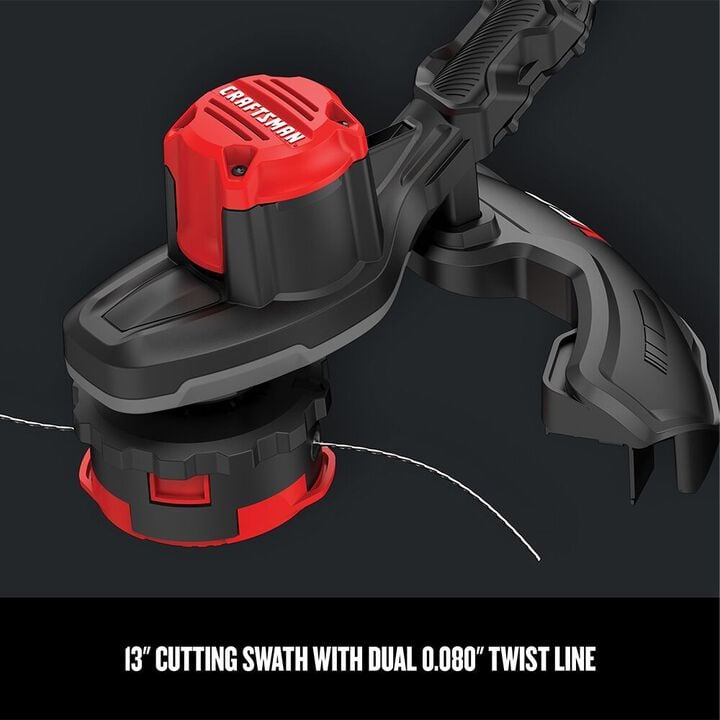 CRAFTSMAN V20 Brushless WEEDWACKER 13 Inch String Trimmer Kit, large image number 8