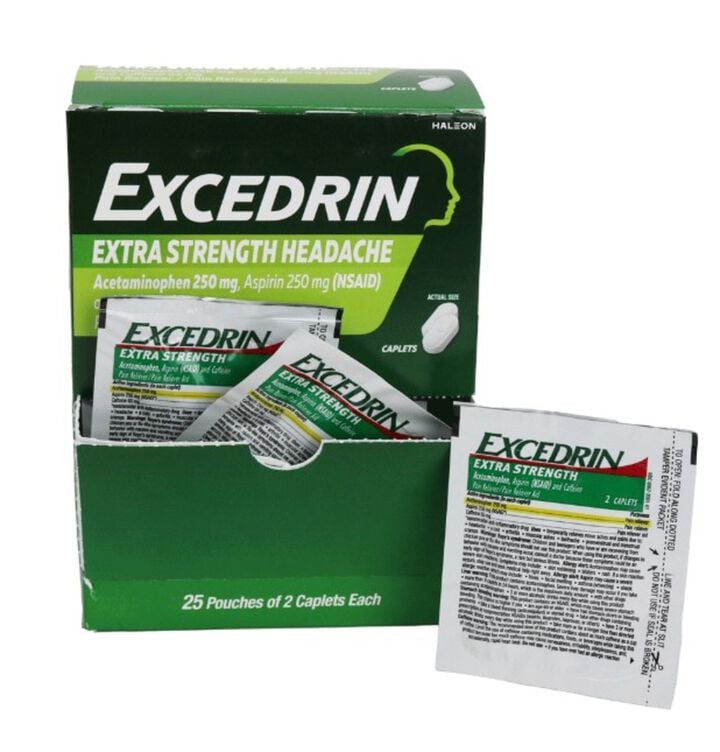 Aero Healthcare Excedrin 50 Pieces