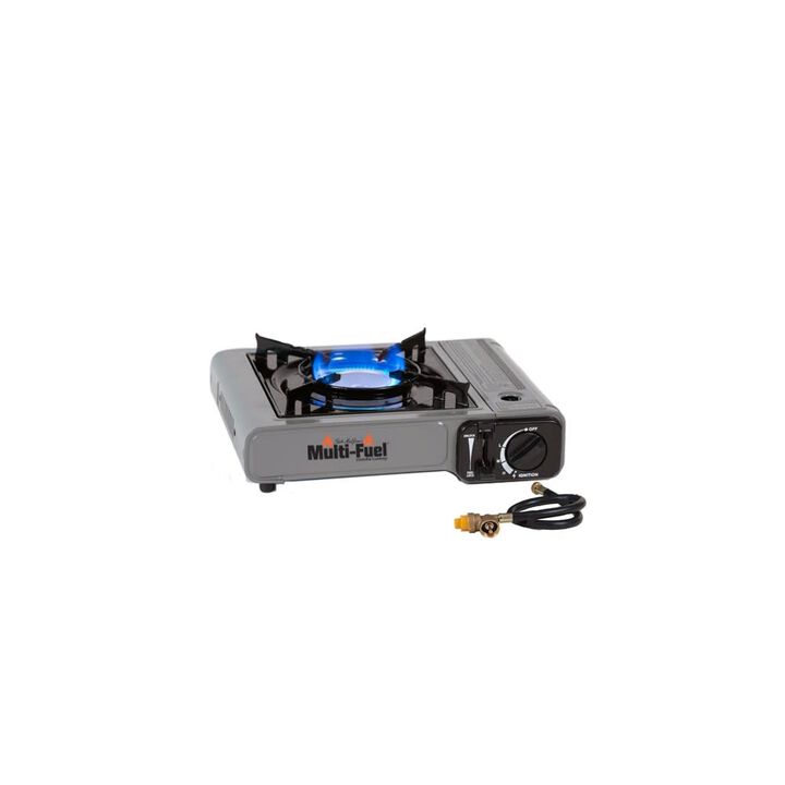 Cancooker Multi Fuel Portable Cooktop Black/Gray, large image number 1