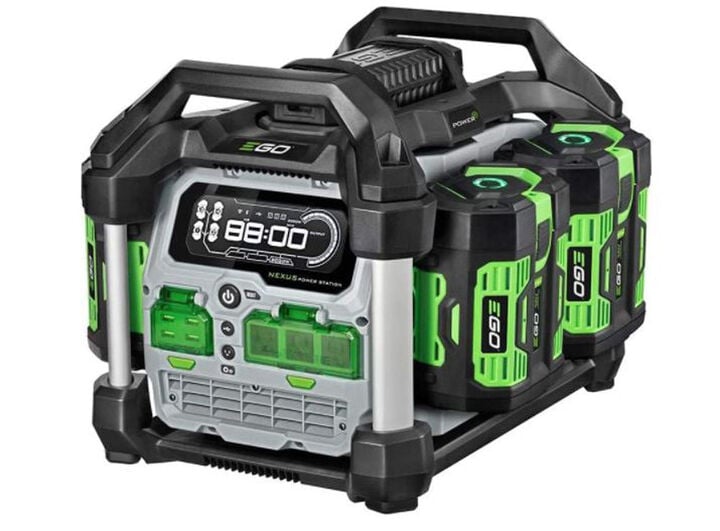 EGO Power+ Nexus 3,000 Watt 5.0Ah Lithium-Ion 4 Battery Portable Power Station Kit