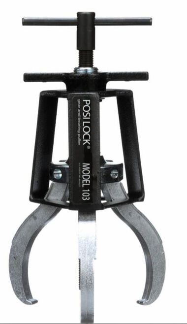 Posi Lock Puller 3 In. Reach 2 Ton 3 Jaws 0.25 to 4.5 In. Spread Manual Puller
