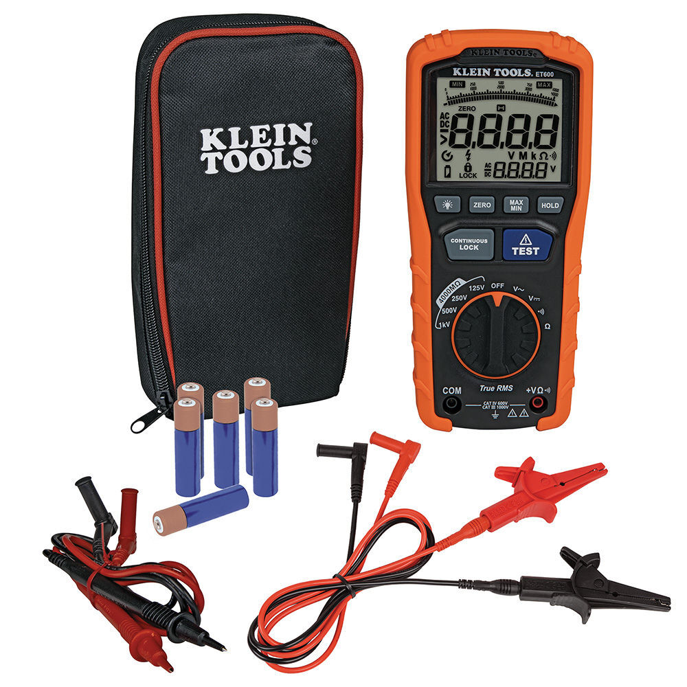Klein Tools Insulation Resistance Tester, large image number 6