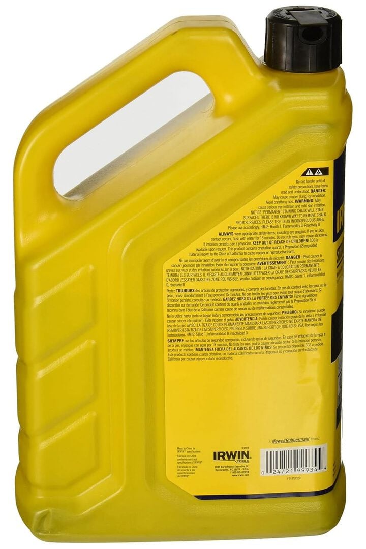 Irwin Strait-Line 4 Lbs Midnight Black Permanent Staining Marking Chalk, large image number 1