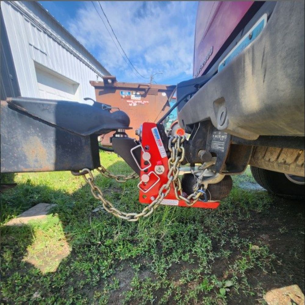 Shocker Hitch HD 20K 2 Inch Air Receiver Hitch & Raised Ball Mount 2-5/16 Inch Hitch Ball, large image number 11