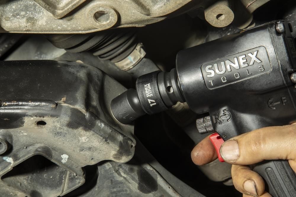 Sunex 1/2 In. Drive Metric Universal Impact Socket Set 13 pc., large image number 4
