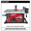 Milwaukee M18 FUEL 8-1/4 in. Table Saw with ONE-KEY (Bare Tool), small image number 2