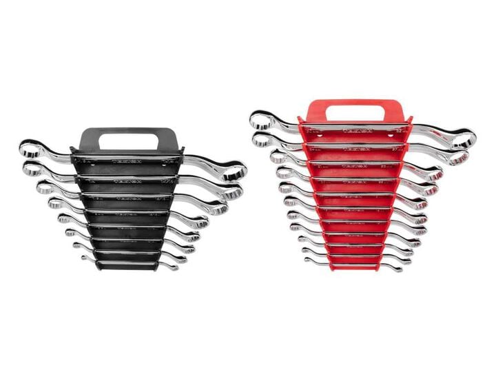Tekton 45-Degree Offset Box End Wrench Set, (1/41-1/4 Inch, 6-32 mm), large image number 0