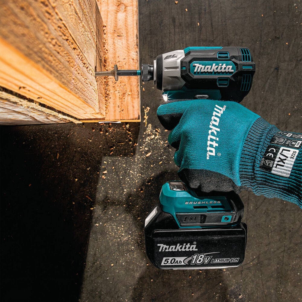 Makita Makita XDT21T 18V LXT Lithium-Ion Brushless Cordless Quick-Shift Mode 4-Speed Impact Driver Kit (5.0Ah), large image number 5